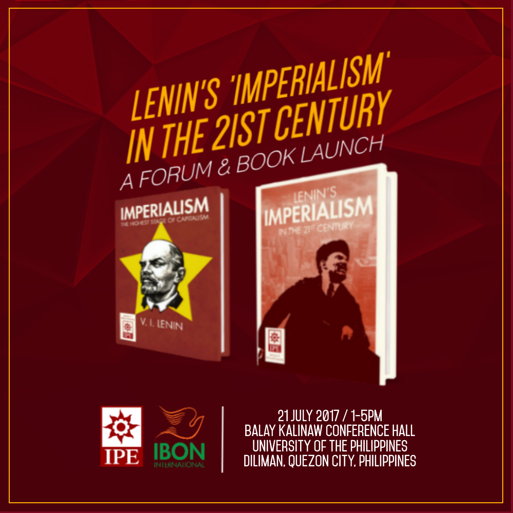Lenin's 'Imperialism' in the 21st Century: A Book Launch & Forum